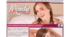 Desktop Screenshot of moremandy.com